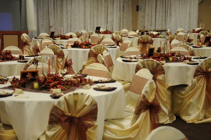 Catered food ready for drop-off delivery